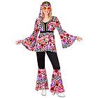 W WIDMANN MILANO 21834 70-tals Groovy Stil Reggae Hippie Blomkraft Disco Fever Slagverk Kostym