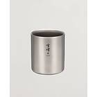 Snow Peak H200 Dobbeltvegg Stablebar Kopp 200ml Titanium