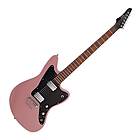 G4matic G4M 638 Baritone VI Electric Guitar Pink