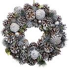 GreenBrokers D1231 Julkrans med kottar 38cm