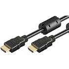 Goobay Ferrite HDMI - HDMI High Speed with Ethernet 1m