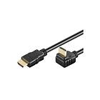 Goobay HDMI - HDMI High Speed with Ethernet (angled) 270° 1m