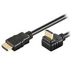 Goobay HDMI - HDMI High Speed with Ethernet (angled) 90° 2m