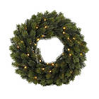 Stemning 9055858 Julkrans med LED-lampor 40cm