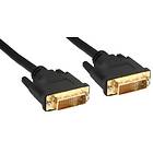 InLine Premium DVI-D - DVI-D Dual Link 3m