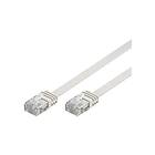 Goobay Flat U/UTP Cat5e RJ45 - RJ45 1m