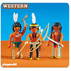 Playmobil Western 6272 3 Native American Warriors