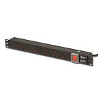 Lindy 8-Way 19" Switch 1.8m