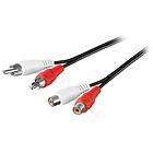 Goobay 2RCA - 2RCA M-F 1,5m