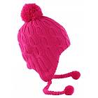 KitSound Beanie Peruvian Cable Knit With Pom Poms