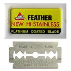 Feather Hi-Stainless Double Edge 50-pack