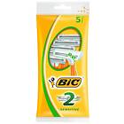 BIC 2 Sensitive Disposable 5-pack