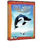 Rädda Willy 1-4 Samlingsbox (DVD)