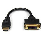 StarTech HDMI - DVI-D Single Link High Speed M-F 0.2m Adapter