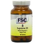 FSC Vitamin B Supreme 50 With Vitamin C 90 Tablets