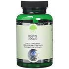 G&G Biotin 500mcg 100 Capsules