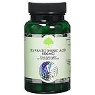 G&G Vitamin B5 Pantothenic Acid 500mg 100 Capsules
