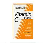 HealthAid Vitamin C 500mg Chewable 60 Tablets