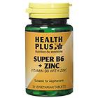 Health Plus Super B6 + Zinc 30 Tablets