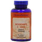 Higher Nature Rosehips C 1000mg 90 Tabletter