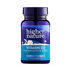 Higher Nature Vitamin D 500IU 60 Capsules