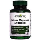 Natures Aid Calcium, Magnesium & Vitamin D3 90 Tablets