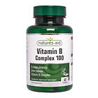 Natures Aid Mega Vitamin B Complex 100 60 Tabletter