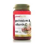 Power Health Potassium 200mg + Vitamin C 100 Tablets