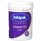 Valupak Vitamin D 1000IU 60 Tablets