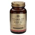 Solgar Vitamiini D3 (Cholecalciferol) 4000IU (100mcg) 120 Kapselit