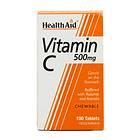 HealthAid Vitamin C 500mg Chewable 100 Tablets