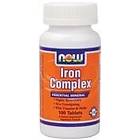 Now Foods Iron Complex 100 Tablets