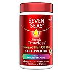 Seven Seas Pure Cod Liver Oil Plus A-Z Multivitamins 90 Kapslar