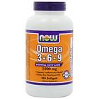 Now Foods Omega 3-6-9 1000mg 250 Kapslar