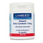 Lamberts Natural Beta Carotene 15mg 90 Capsules