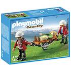 Playmobil Mountain Life 5430 Secouristes avec Brancard