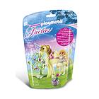 Playmobil Fairies 5442 Fairies Fée jardinière avec licorne Fleur