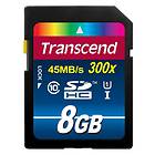 Transcend Premium SDHC Class 10 UHS-I U1 300x 8Go