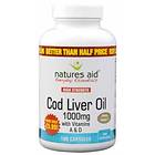 Natures Aid Cod Liver Oil 1000mg 180 Kapslar