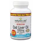 Natures Aid Cod Liver Oil 1000mg 90 Kapslar