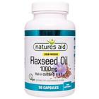 Natures Aid Flaxseed Oil 1000mg 90 Kapslar