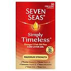 Seven Seas Extra High Strength Pure Cod Liver Oil 30 Kapslar