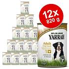 Yarrah Dog Adult Cans Beef & Chicken with Nettle & Tomato 12x0,82kg