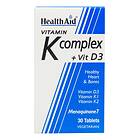 HealthAid Vitamin K Complex + Vit D3 30 Tablets