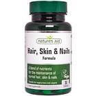 Natures Aid Hair Skin and Nails Formula 30 Tabletter