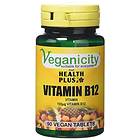 Health Plus Veganicity B12 1000mcg 90 Tablets