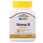 21st Century Stress B with Zinc 66 Tablets