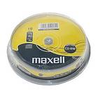 Maxell CD-RW 700MB 4x 10-pack Cakebox