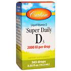 Carlson Labs Super Daily D3 2000IU 11ml