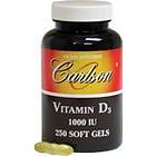 Carlson Labs Vitamin D3 1000IU 250 Kapslar